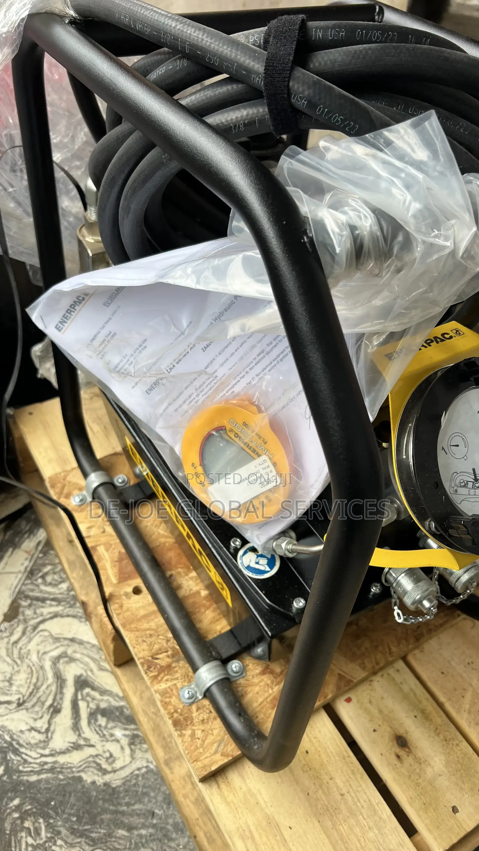 Enerpac Za4-Series Air-Driven Torque Wrench Pump