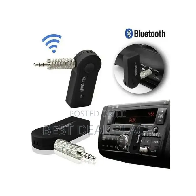 Wireless Bluetooth 3.5mm Aux Car Audio Receiver Adapter Mic