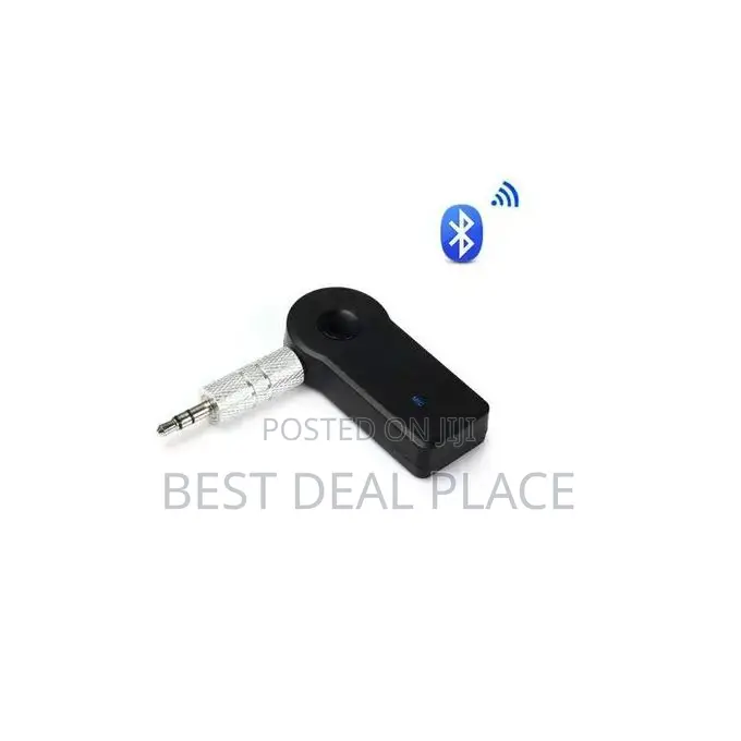 Wireless Bluetooth 3.5mm Aux Car Audio Receiver Adapter Mic