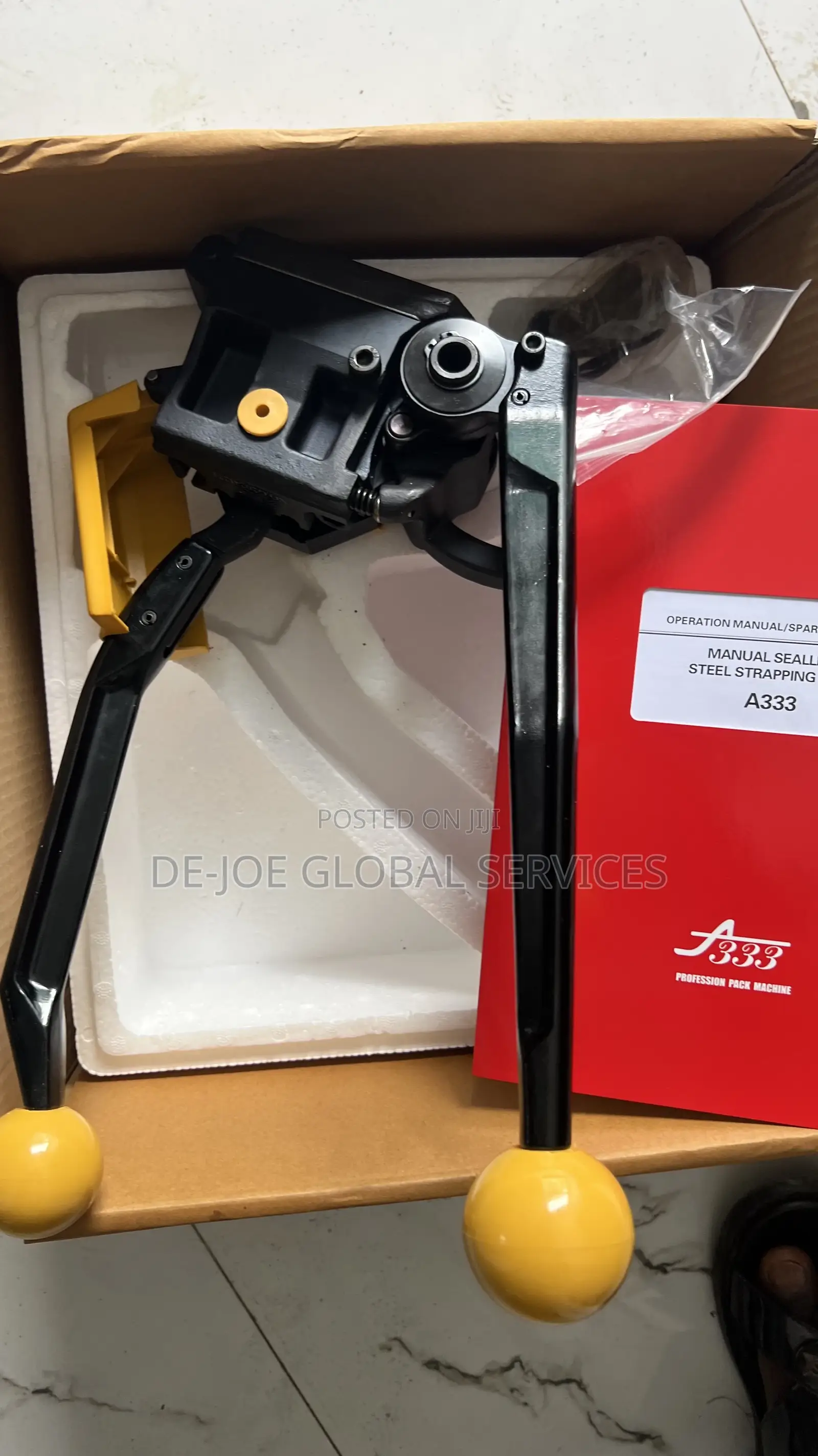 Manual Steel Strapping Machine A333 Handheld Belt Packing Banding Tool