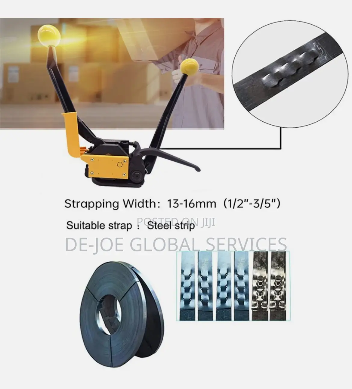 Manual Steel Strapping Machine A333 Handheld Belt Packing Banding Tool