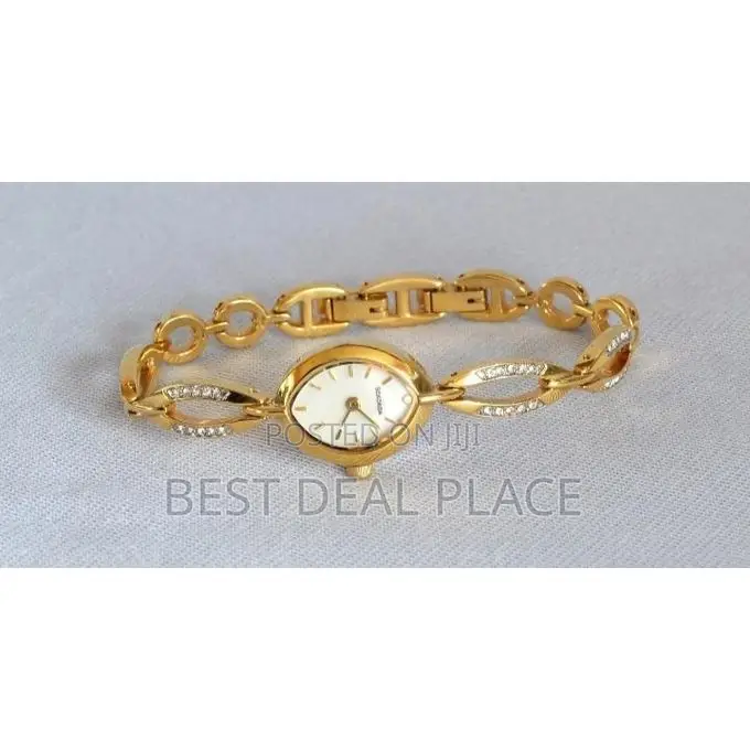 Sekonda Ladies Gold Watch Gift Set (3-in-1)