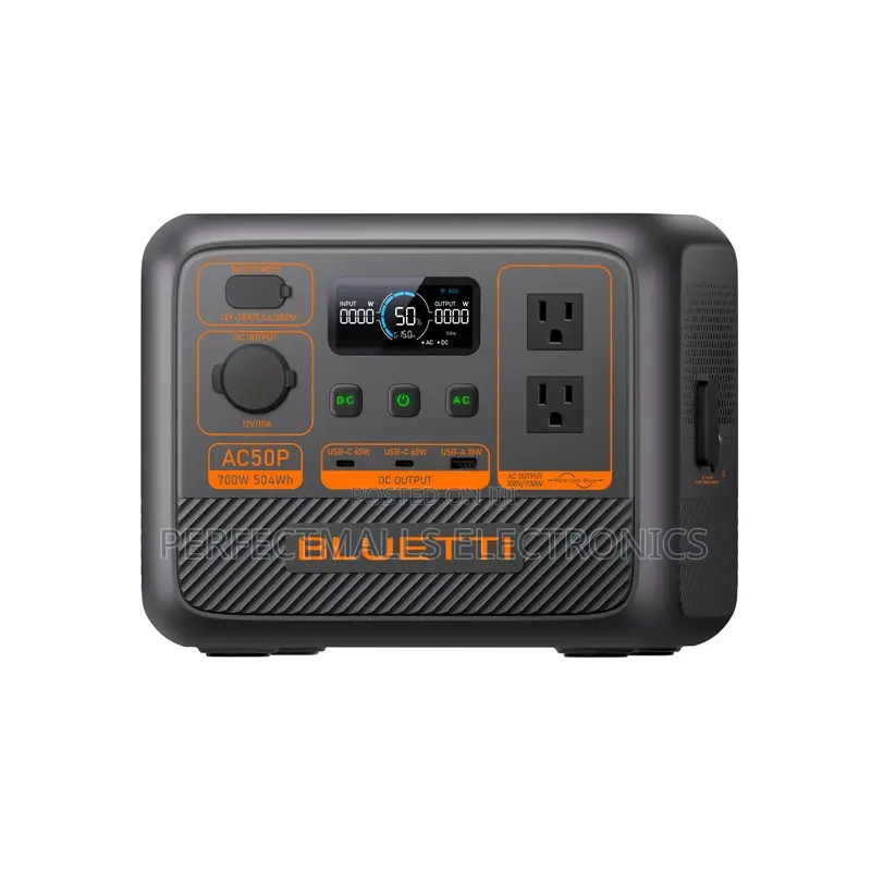 Bluetti Ac50p Portable Power Station 700w 504wh