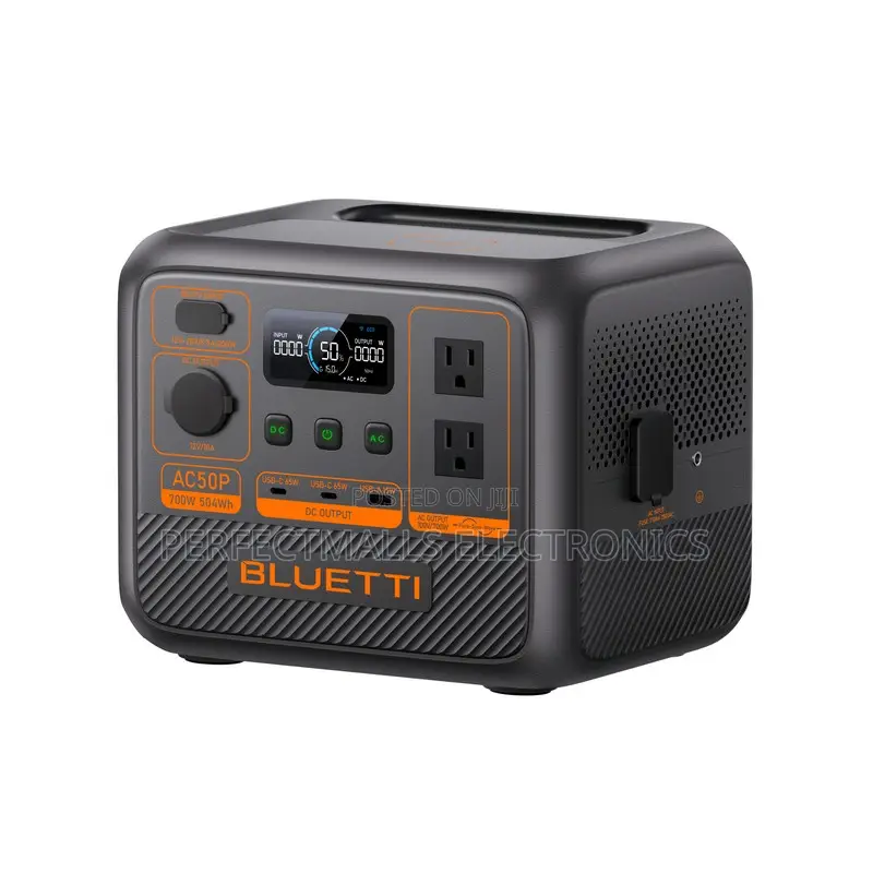 Bluetti Ac50p Portable Power Station 700w 504wh