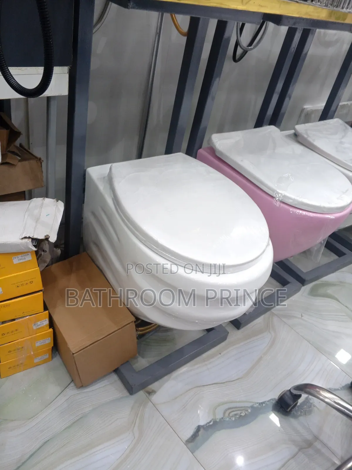 Unique White Conceal Water Closet