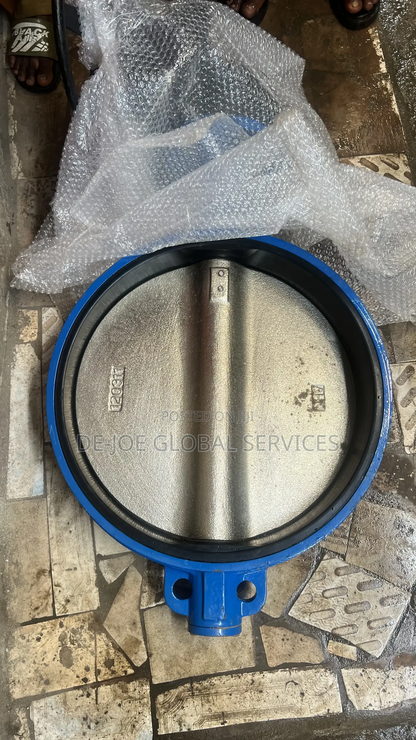 Gear Operated Wafer Butterfly Valve Dn 300