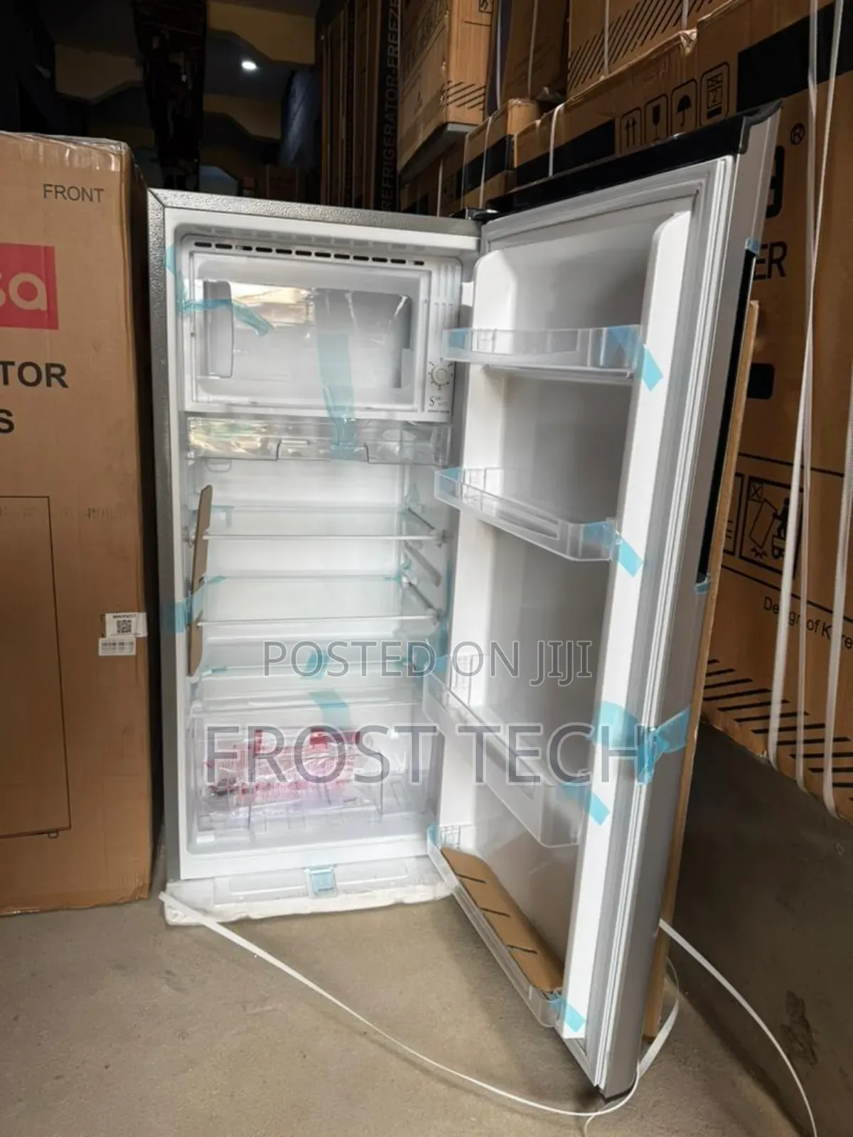Barossa Single Door Refrigerator Stainless Body