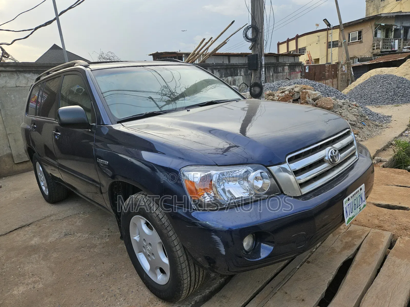 Toyota Highlander Limited V6 4x4 2004 Blue