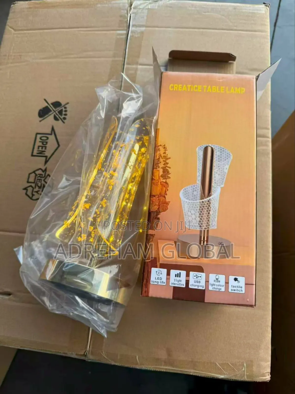 Touch Lamp Rechargeable