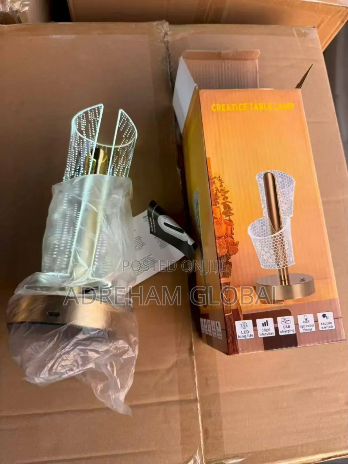 Touch Lamp Rechargeable