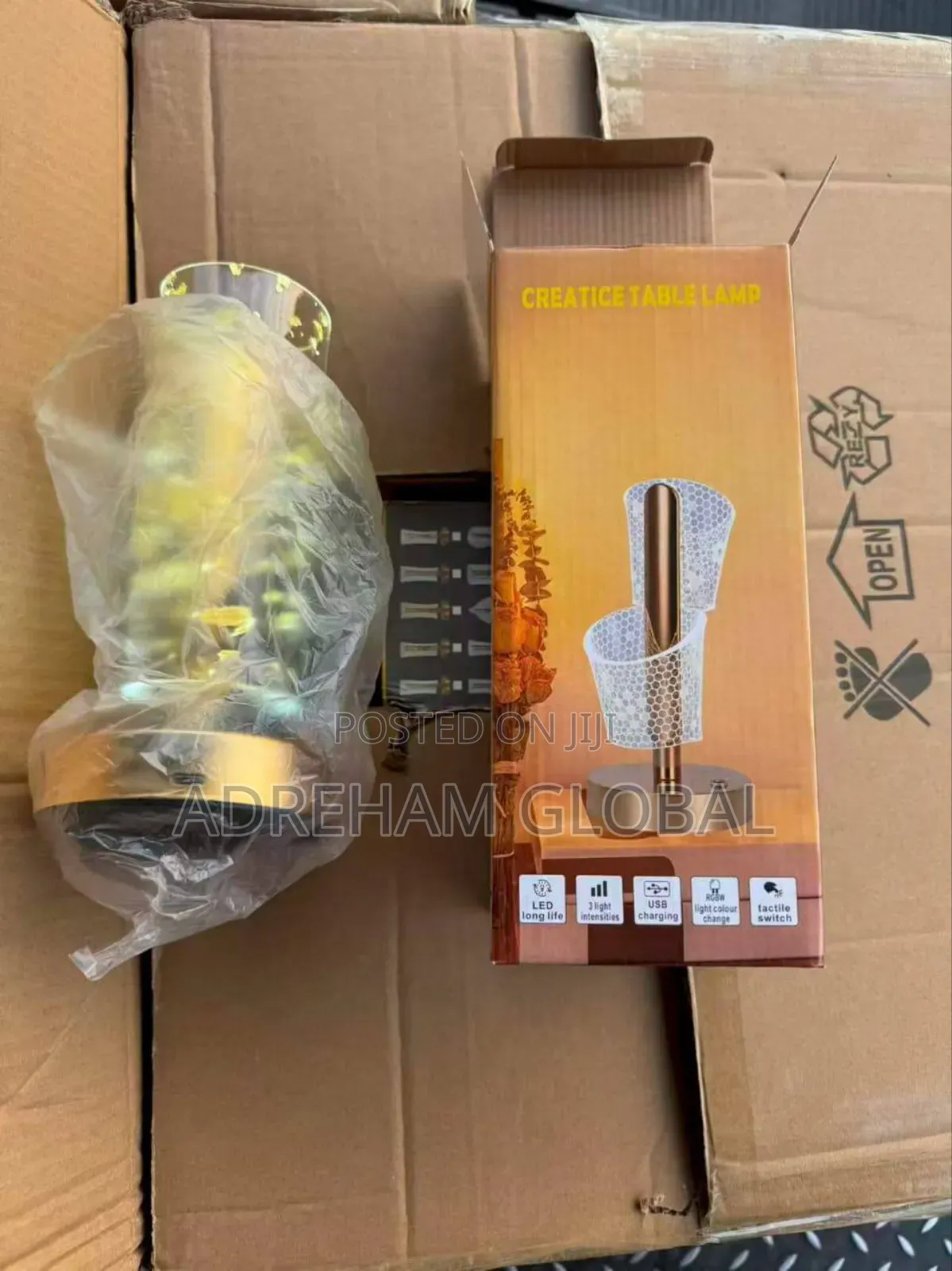 Touch Lamp Rechargeable