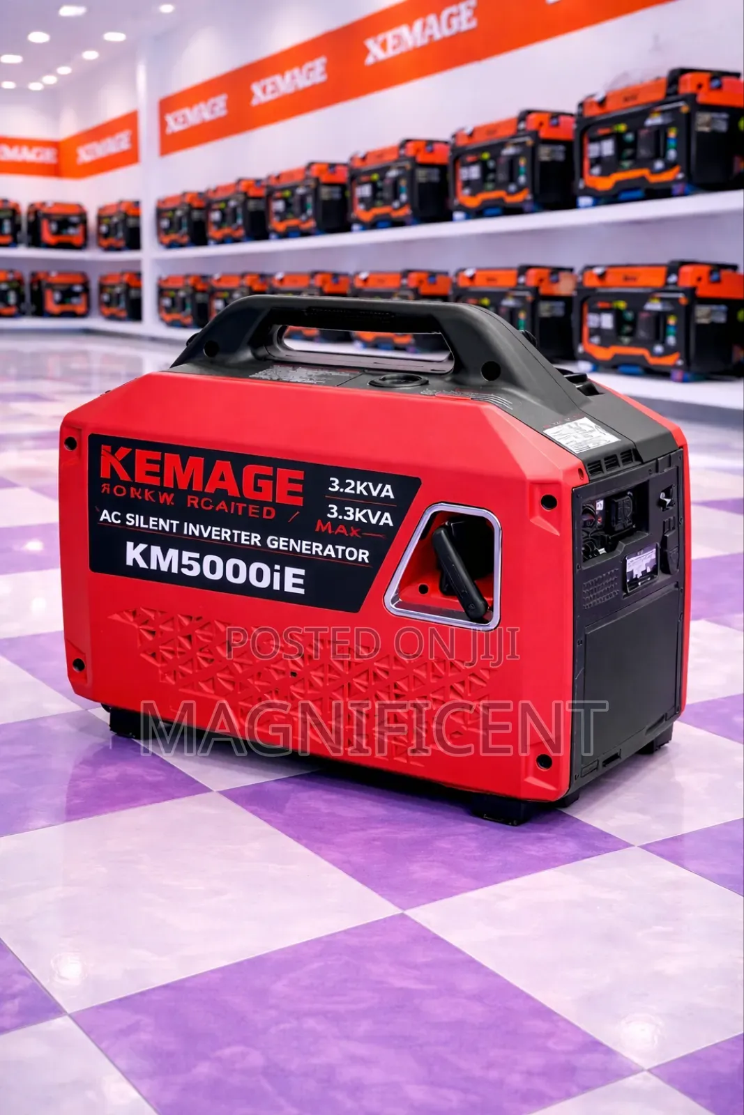 Kemage Inverter Generator 3.3kva – Strong Fuel Efficient