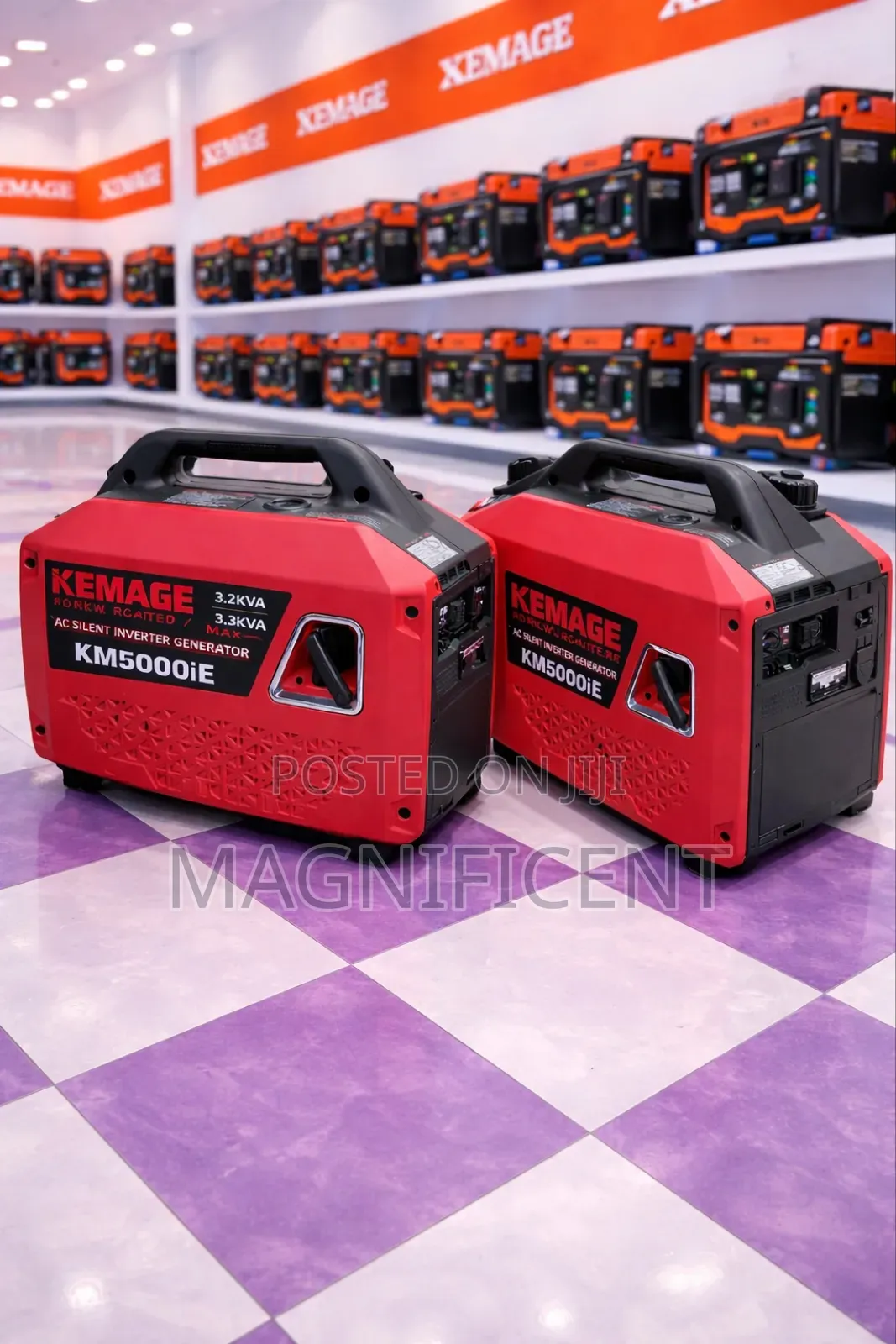Kemage Inverter Generator 3.3kva – Strong Fuel Efficient