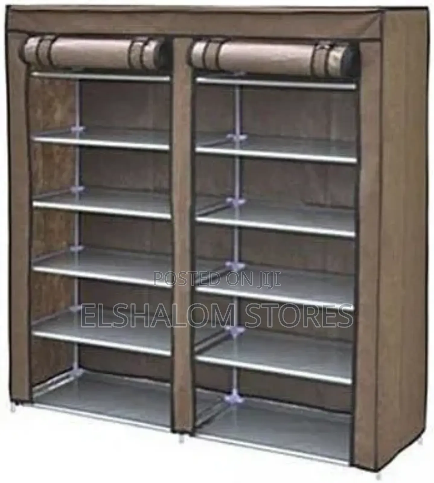Double Shoe Rack With Cover