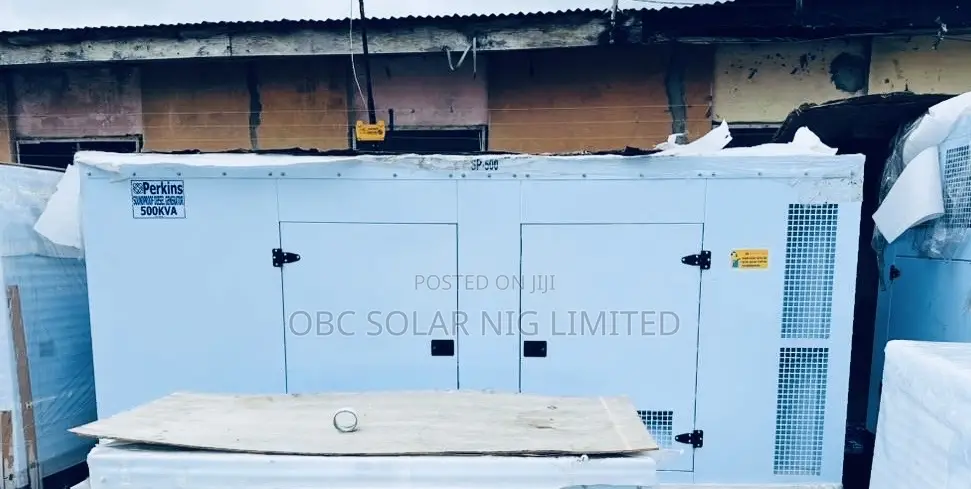 500kva Perkins Soundproof Generator 100%Copper Coil