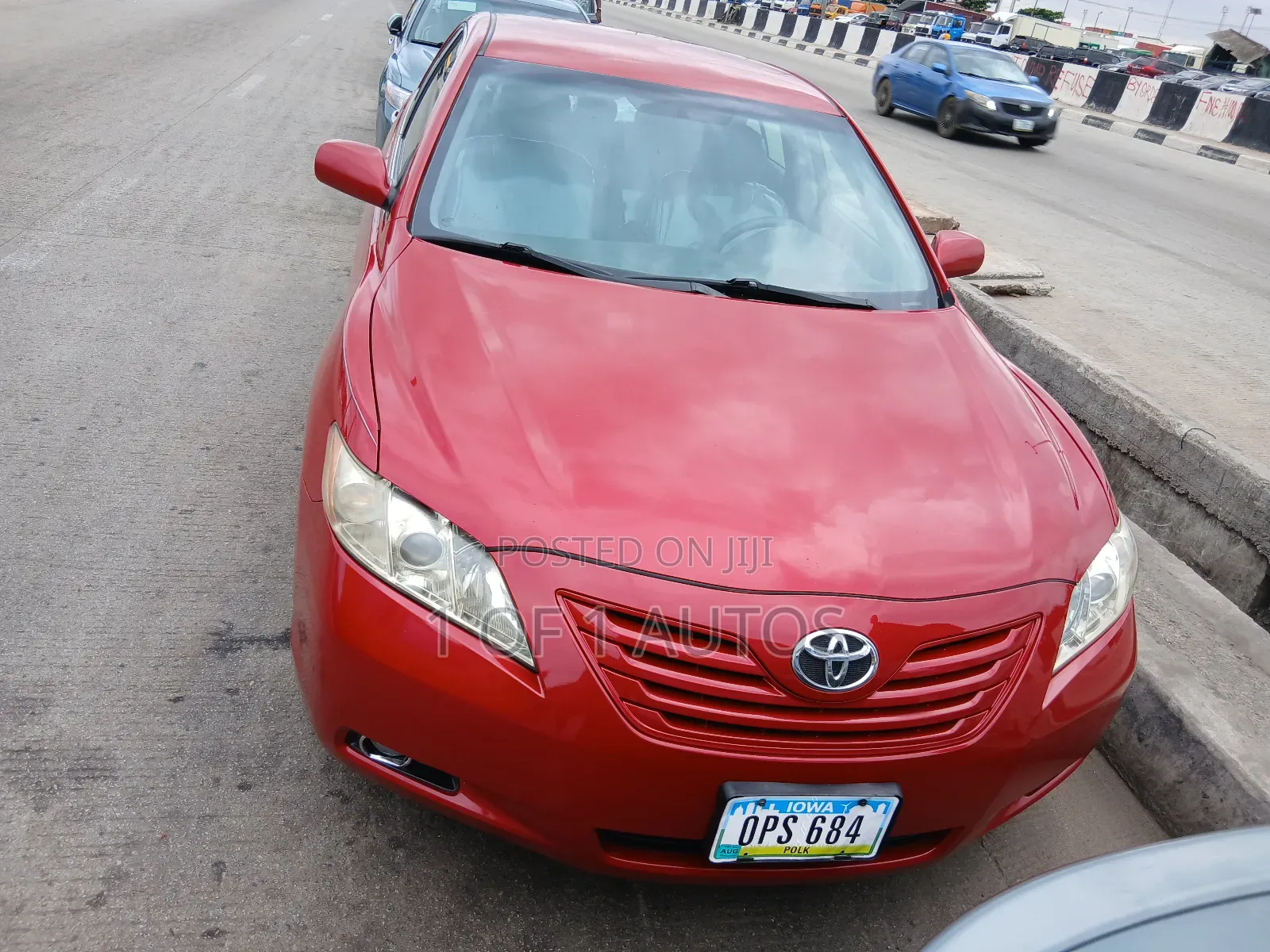 Toyota Camry LE 4dr Sedan (2.4L 4cyl 5A) 2008 Red