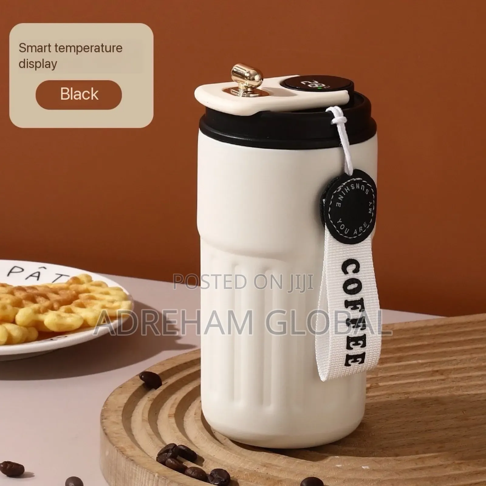 Quality Temperature Display Coffee Stainless Thermos Mug/Vacuum Flask