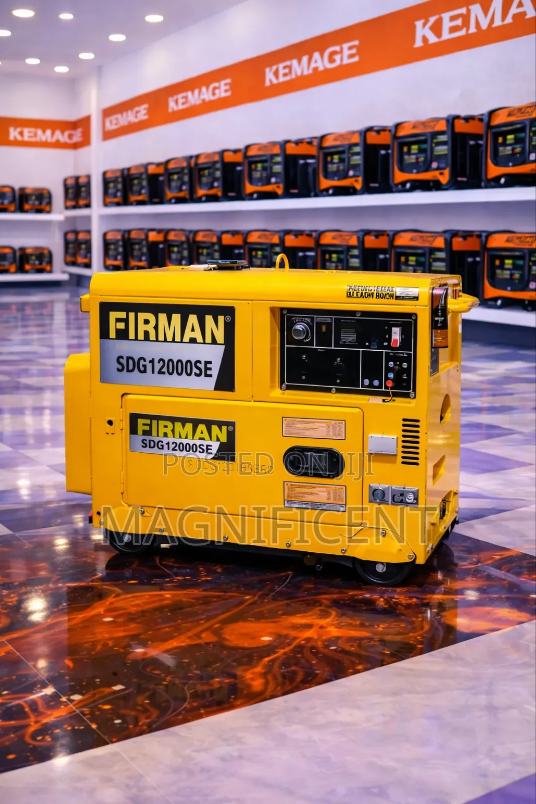 Firman 10kva Soundproof Generator (Sdg12000se) – Heavy Duty Power 