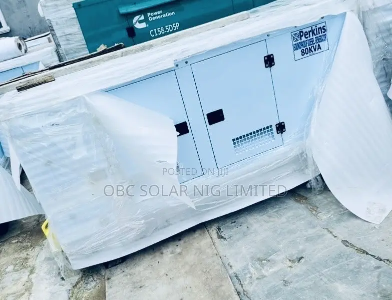 Perkins 80kva Soundproof Generator 100%Copper Coil