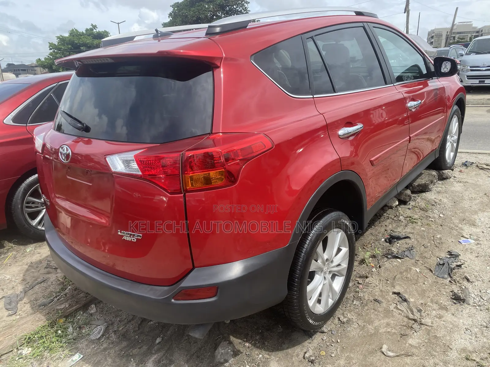 Toyota RAV4 Limited 4dr SUV (2.5L 4cyl 6A) 2015 Red