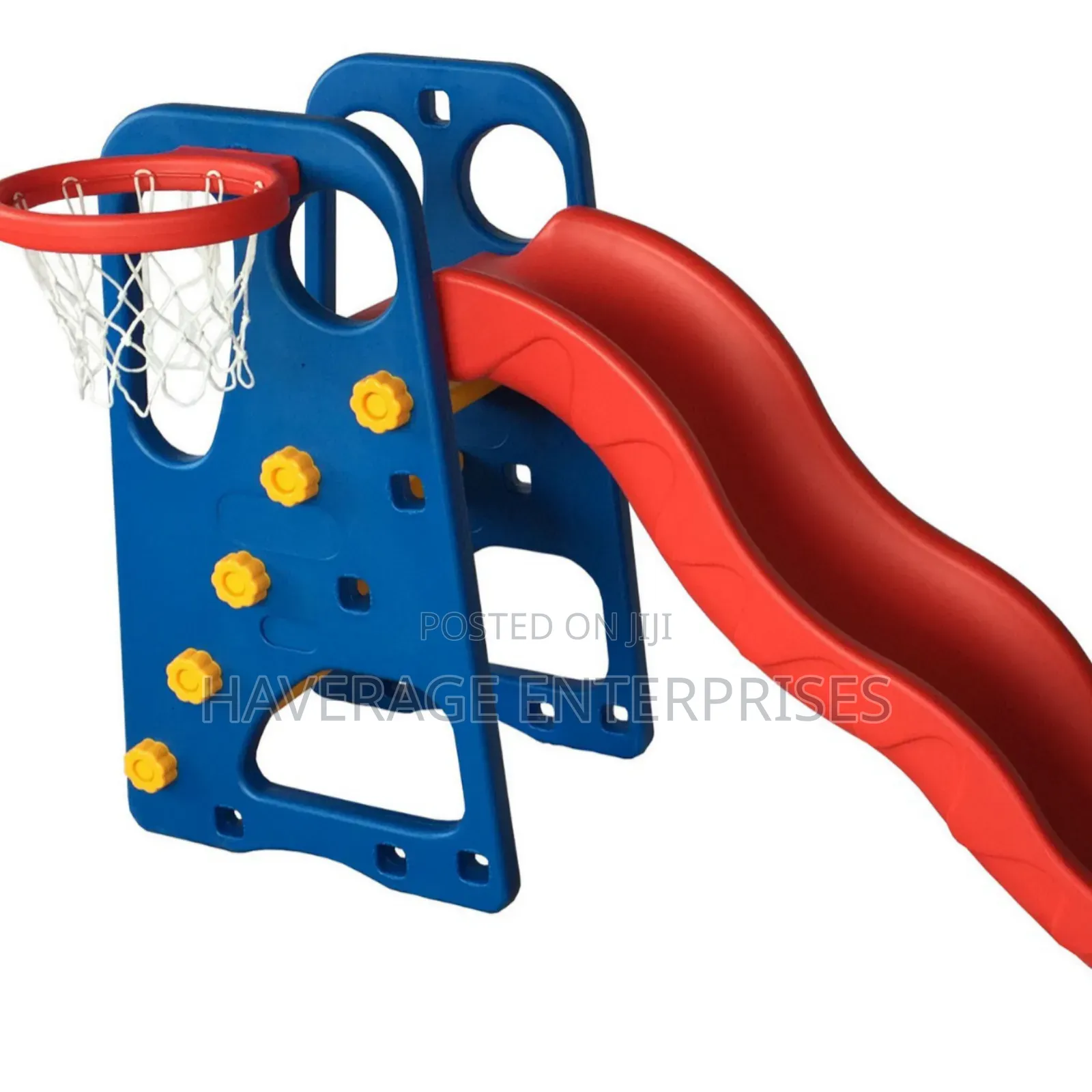 2 in 1 Slides and Basketball for Kids
