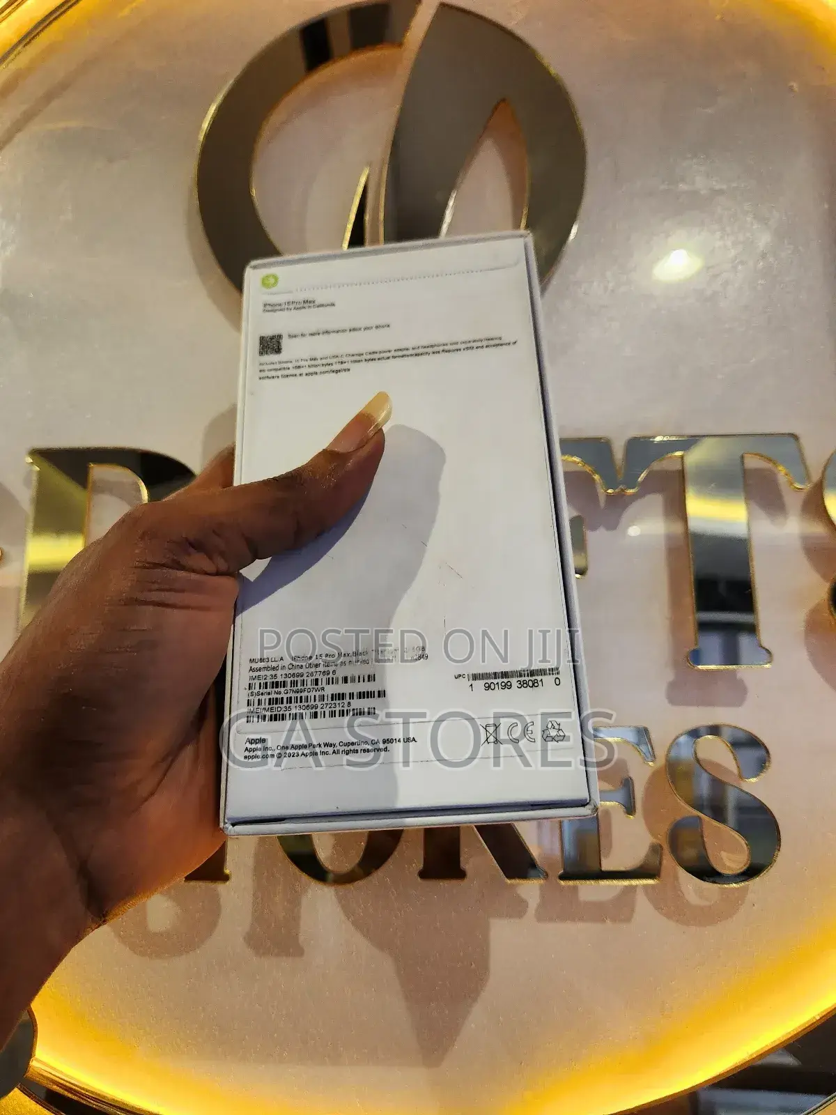New Apple iPhone 15 Pro Max 256 GB Black