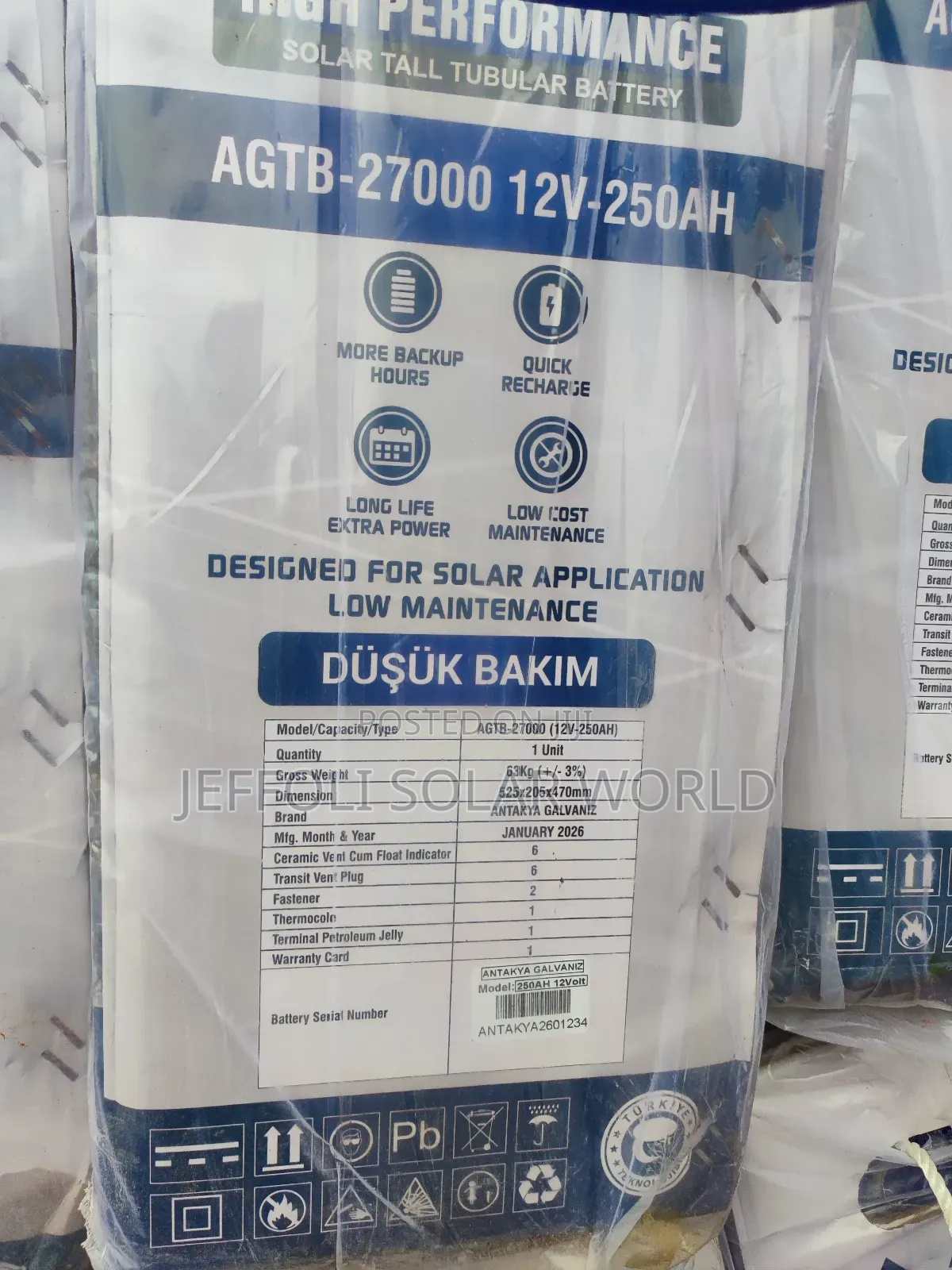 Antakya 250ah