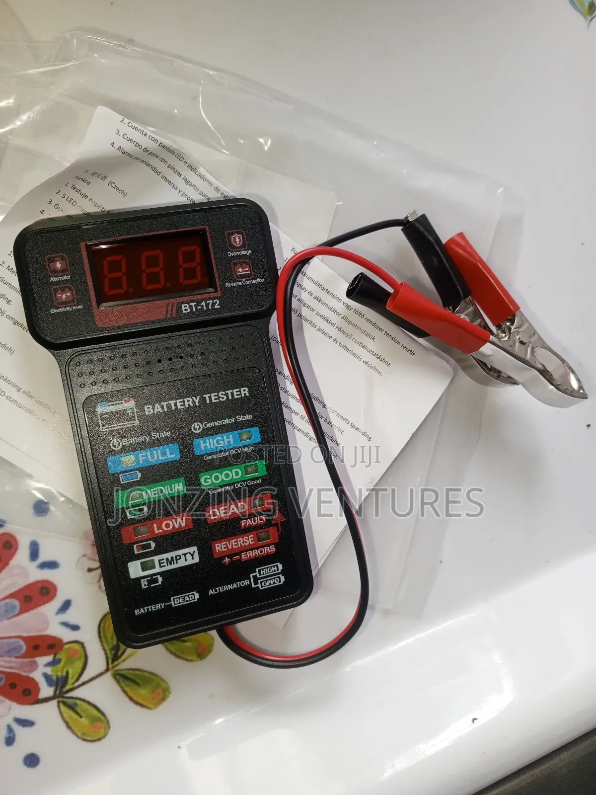 Car Battery and Alternator Tester