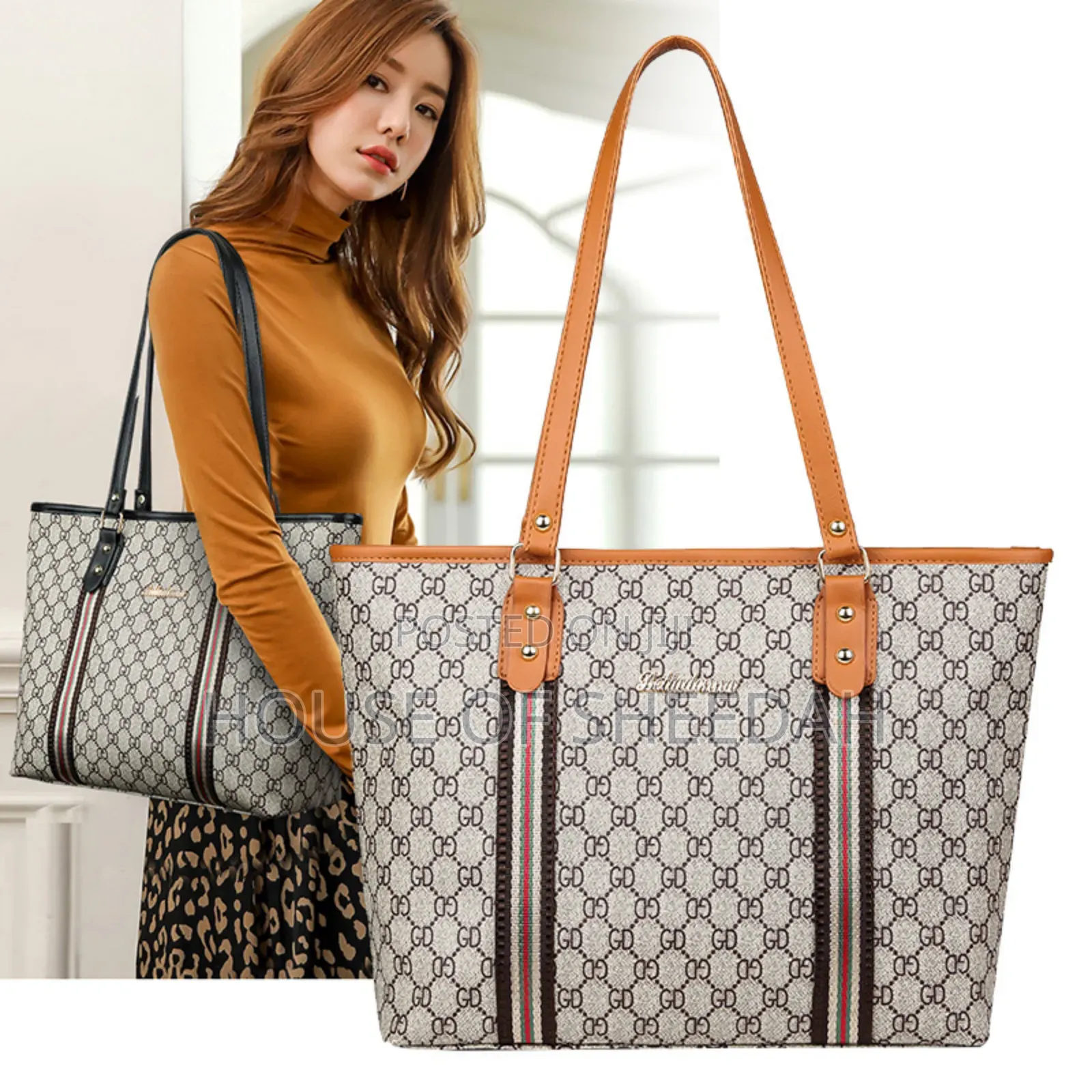 Large Capacity Shoulder Tote Bag for Women