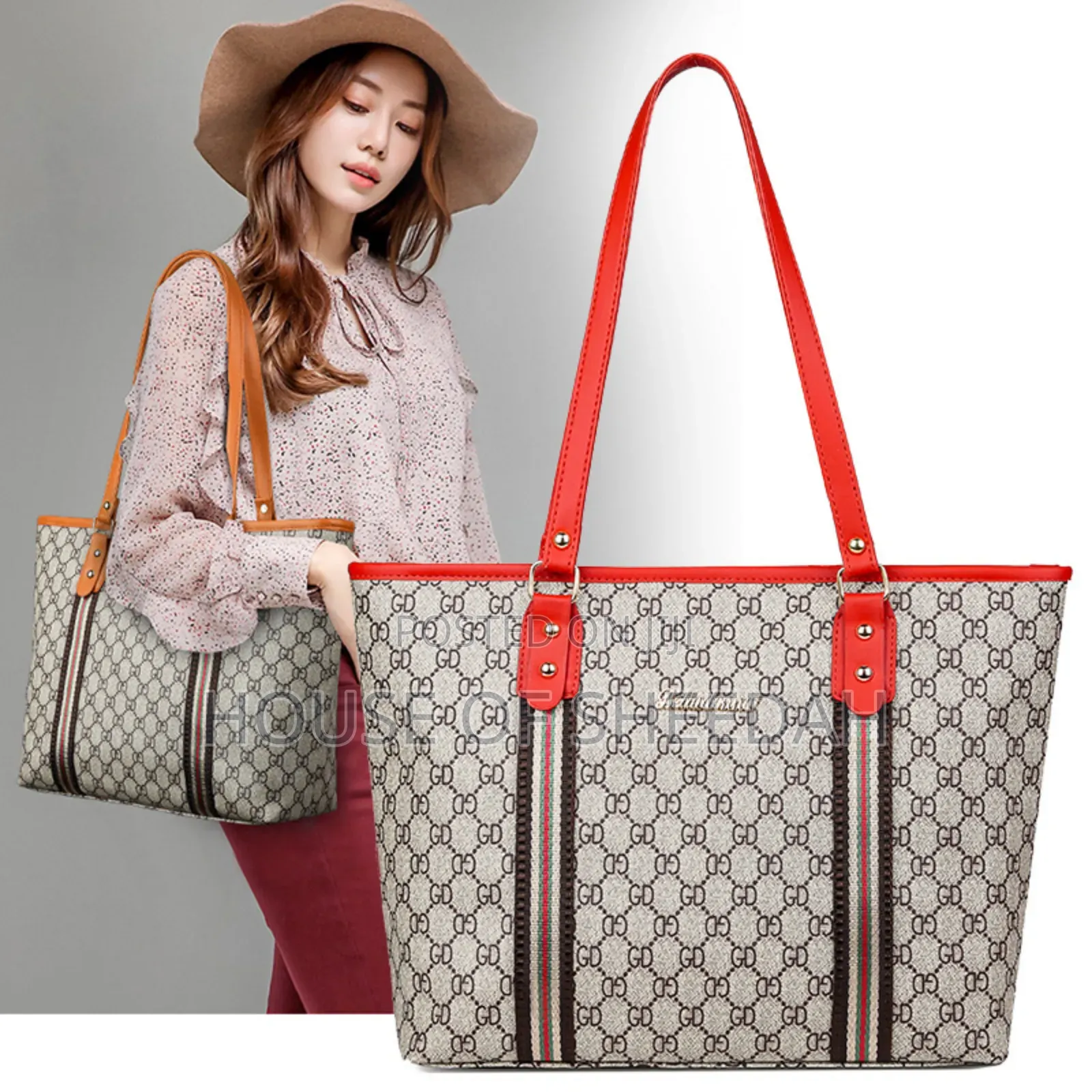 Large Capacity Shoulder Tote Bag for Women