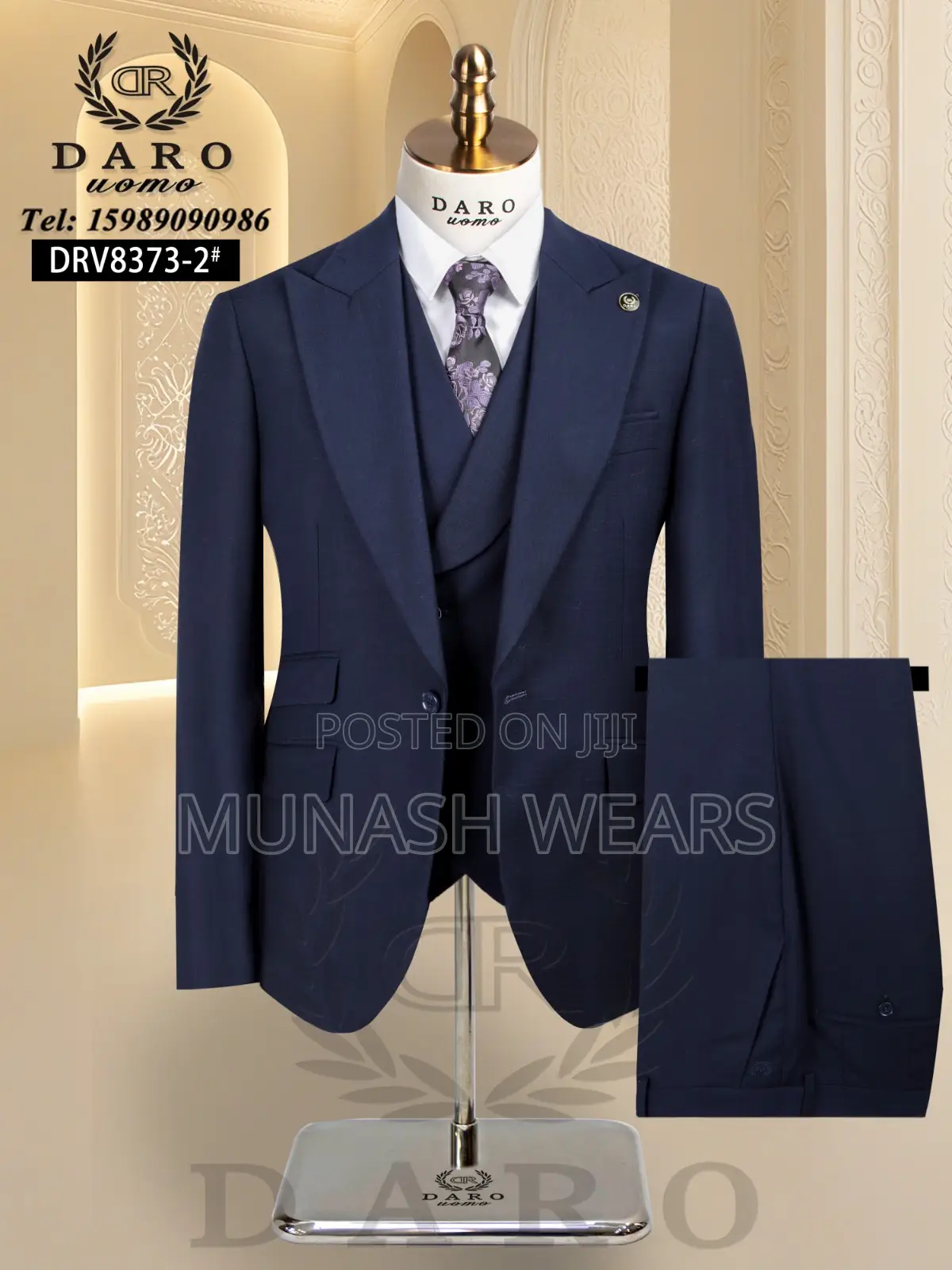 Italian Blue Suit Collection