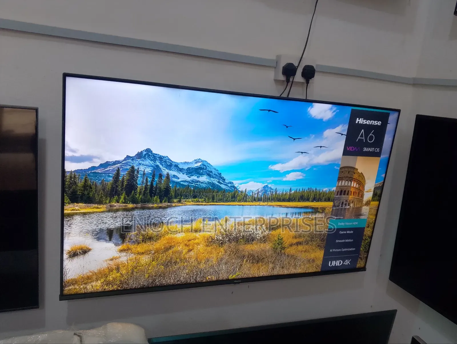 50 Inche Hisense Smart Uhd Tv Sharp and Clean