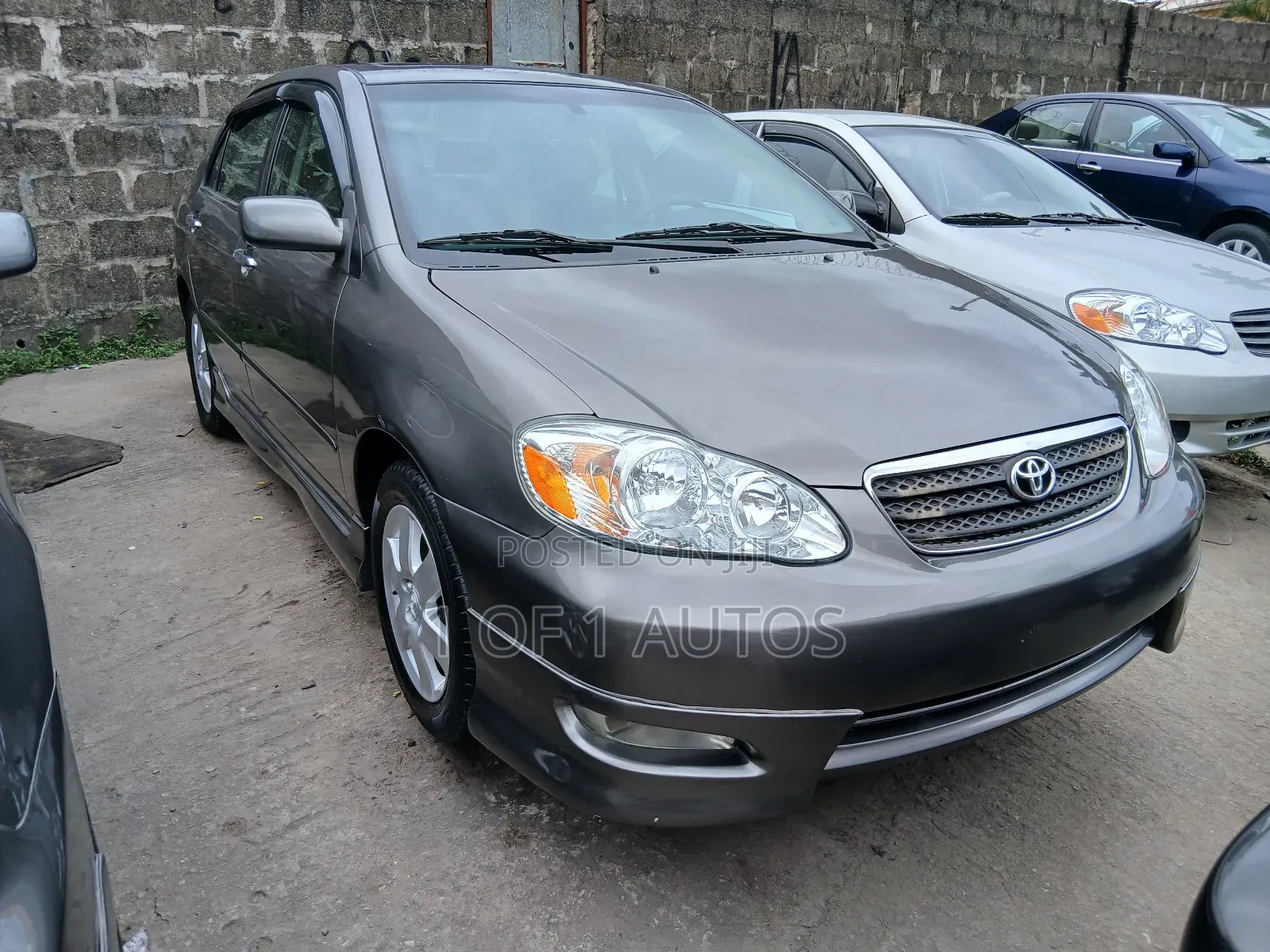 Toyota Corolla S 2005 Gray