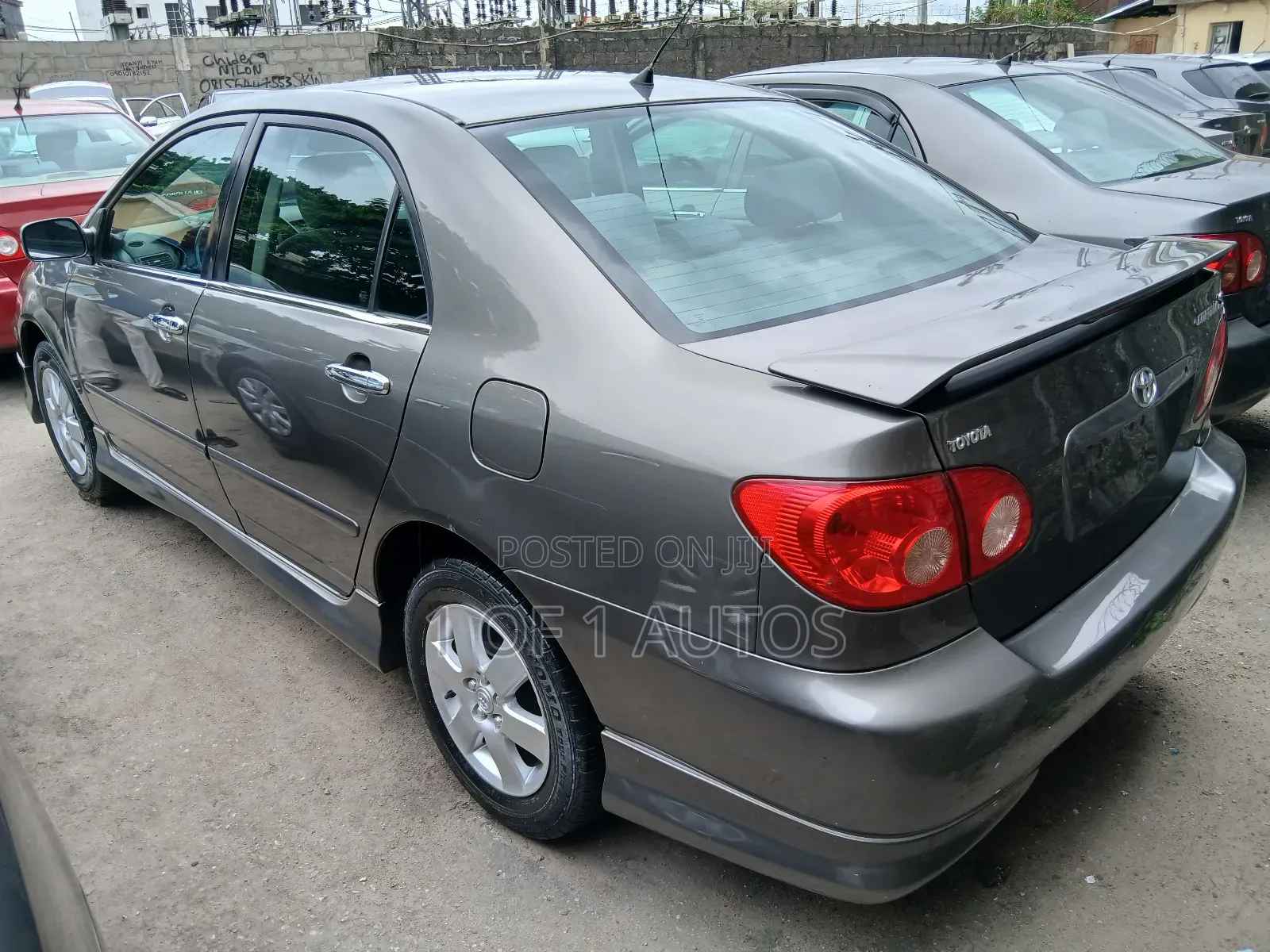 Toyota Corolla S 2005 Gray