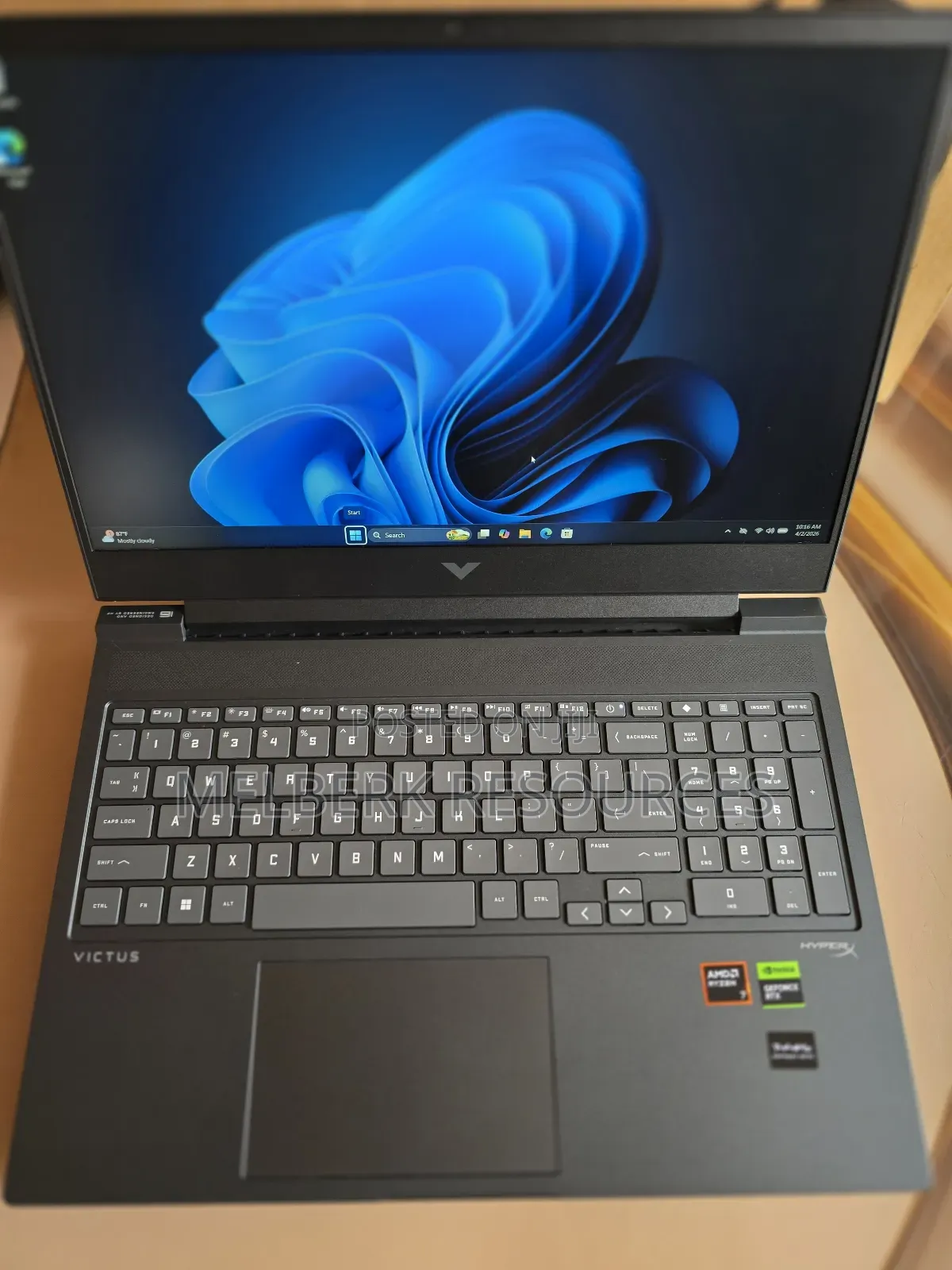 Laptop HP Victus 16 16GB AMD Ryzen 7 SSD 1T
