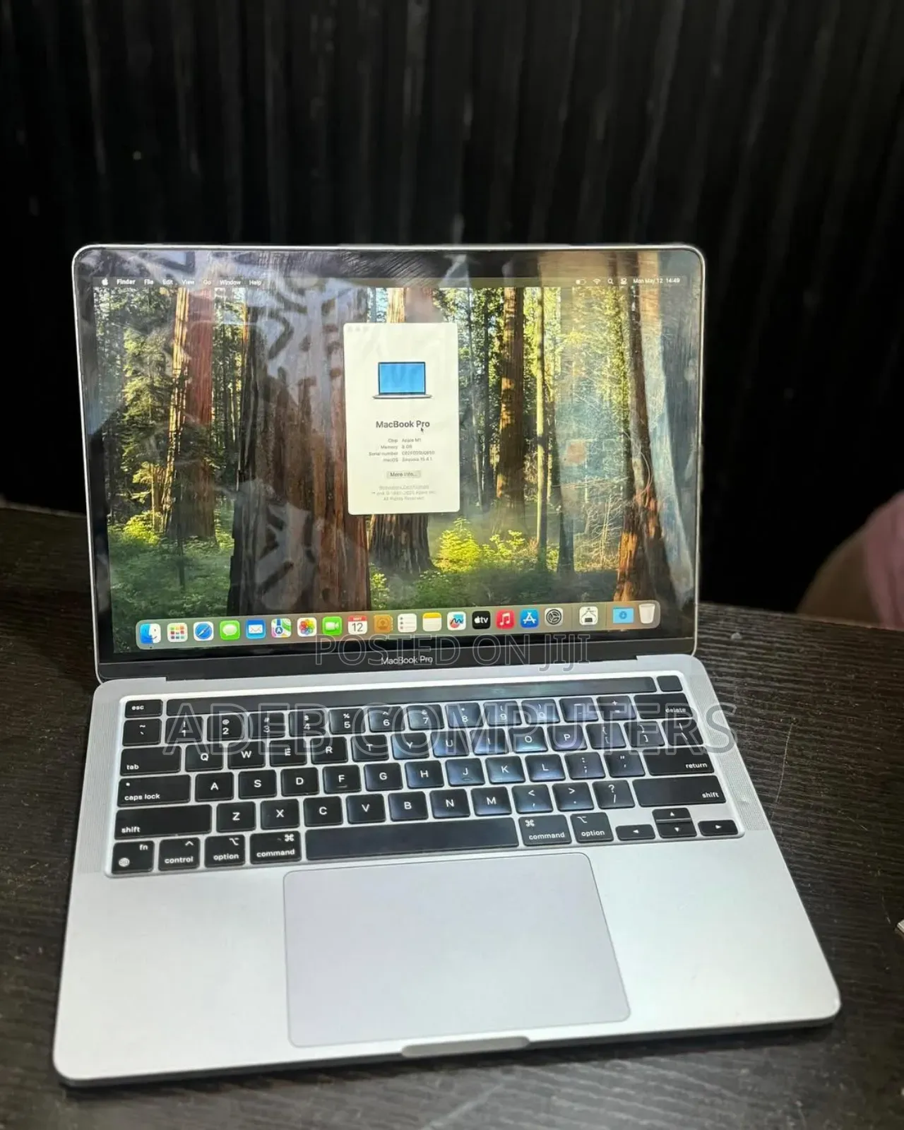 Laptop Apple MacBook Pro 2020 8GB Apple M1 Pro SSD 256GB