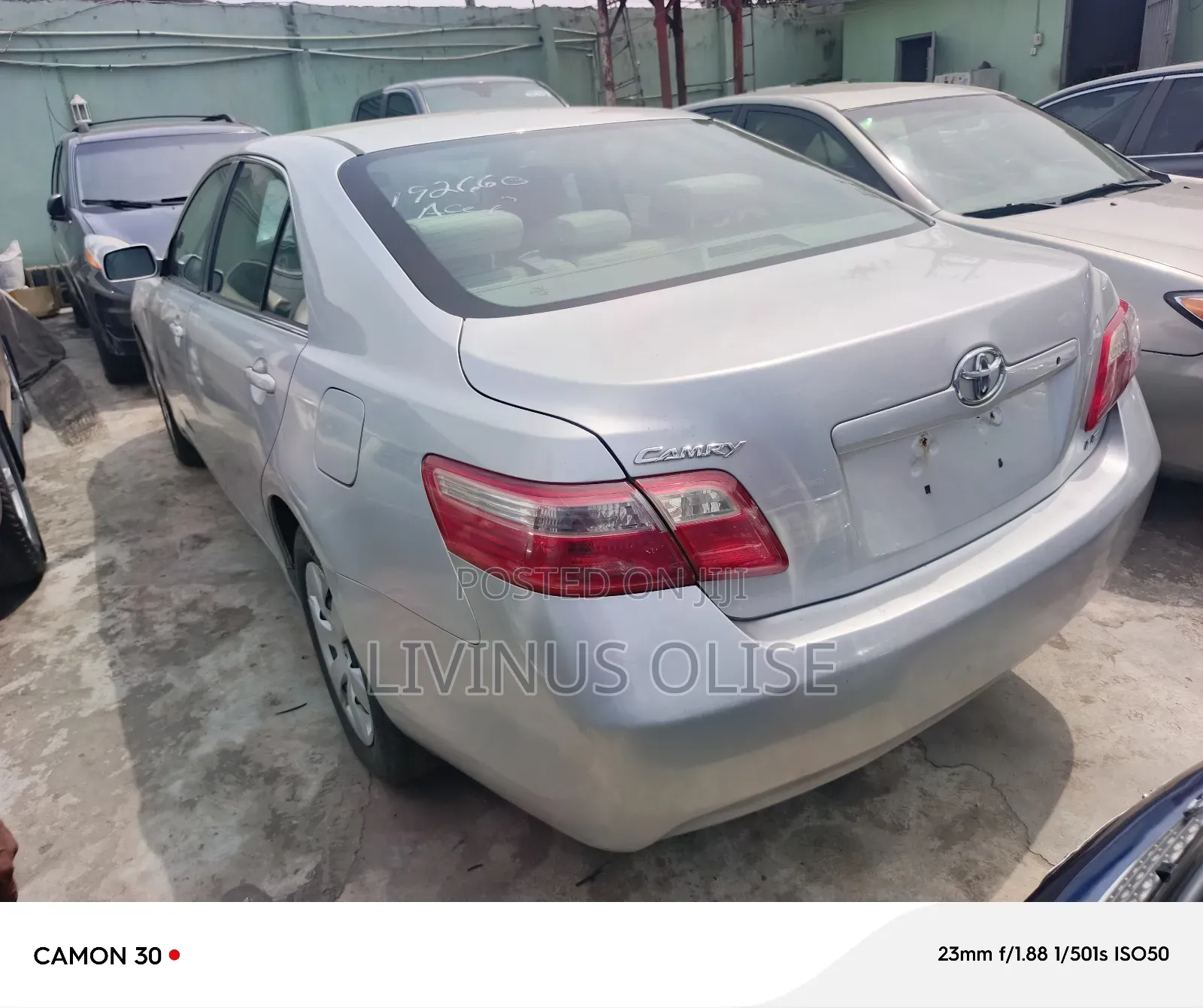 Toyota Camry 2.4 2008 Silver