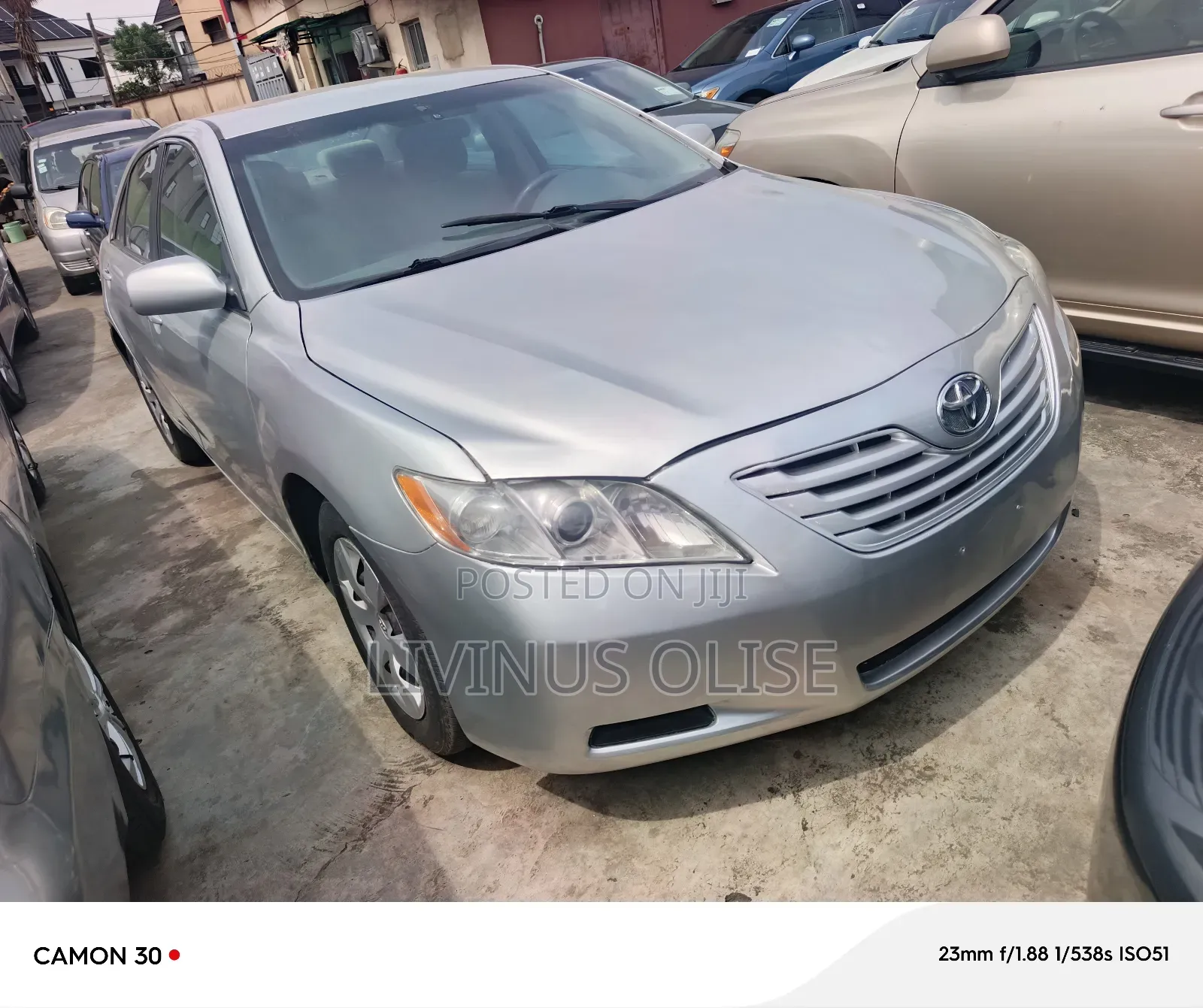 Toyota Camry 2.4 2008 Silver