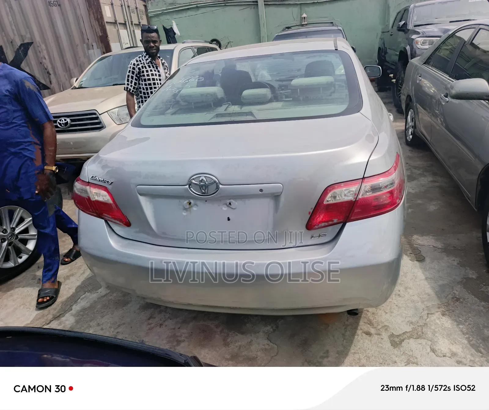 Toyota Camry 2.4 2008 Silver