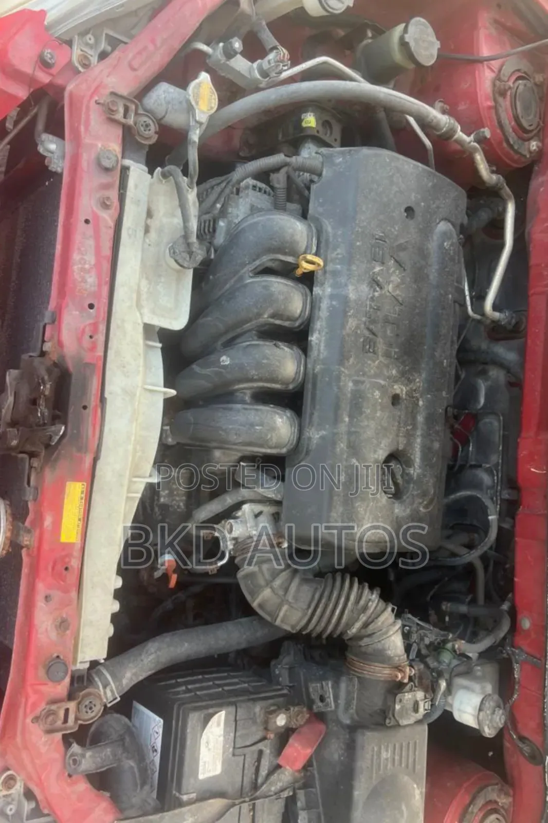 Toyota Matrix Hatchback FWD (1.8L 4cyl 5M) 2005 Red