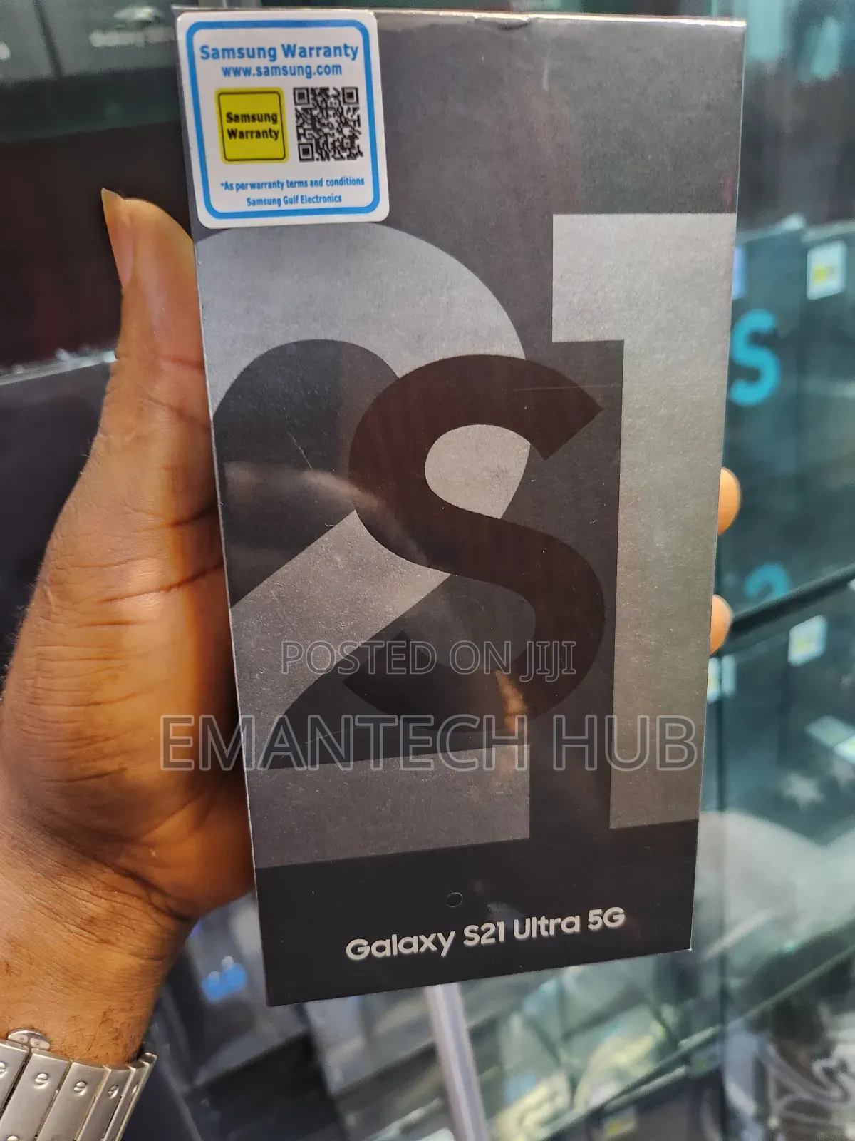 New Samsung Galaxy S21 Ultra 5G 128 GB Silver