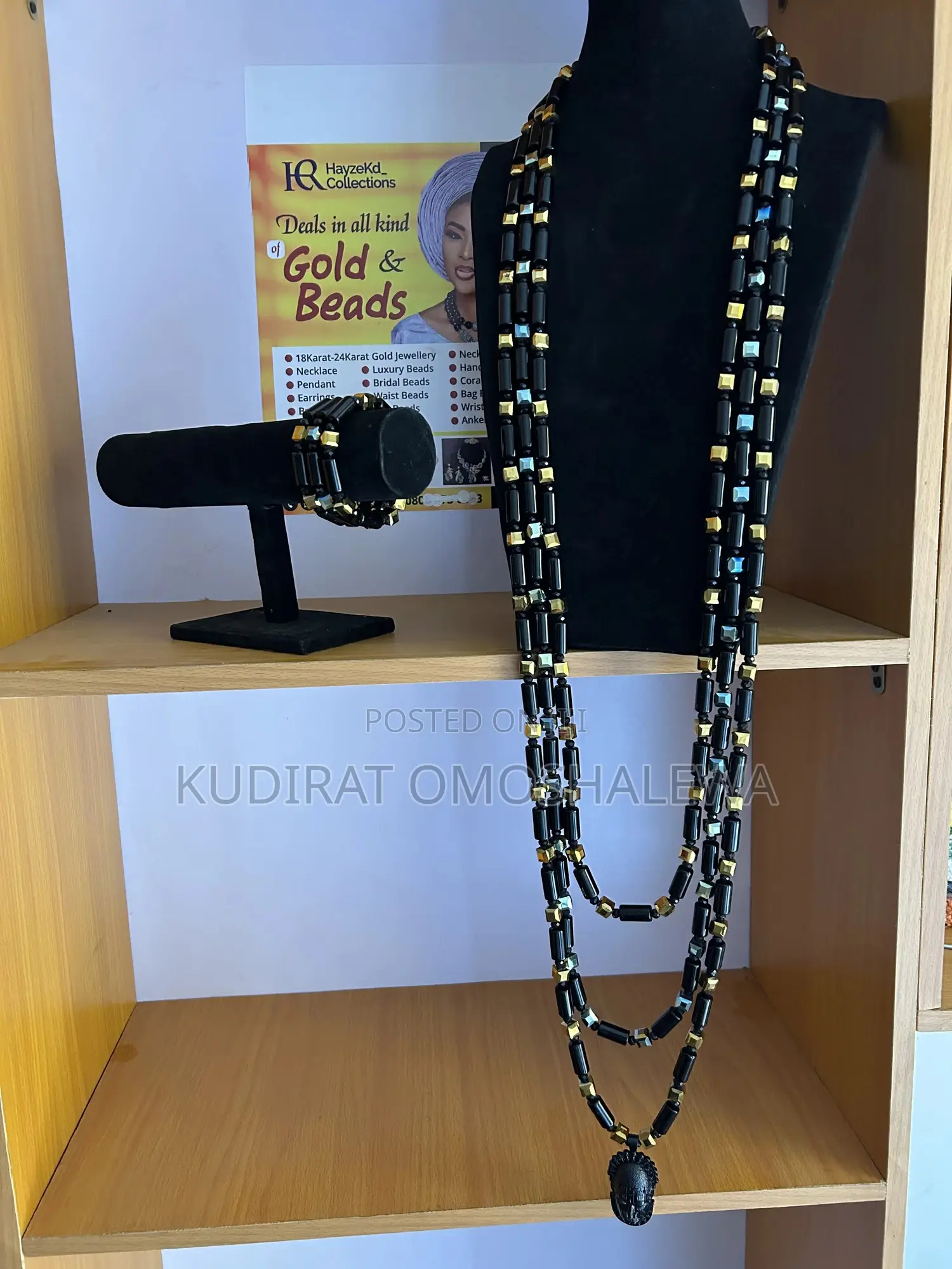 Men’S 3sets Beads With 3bracelets