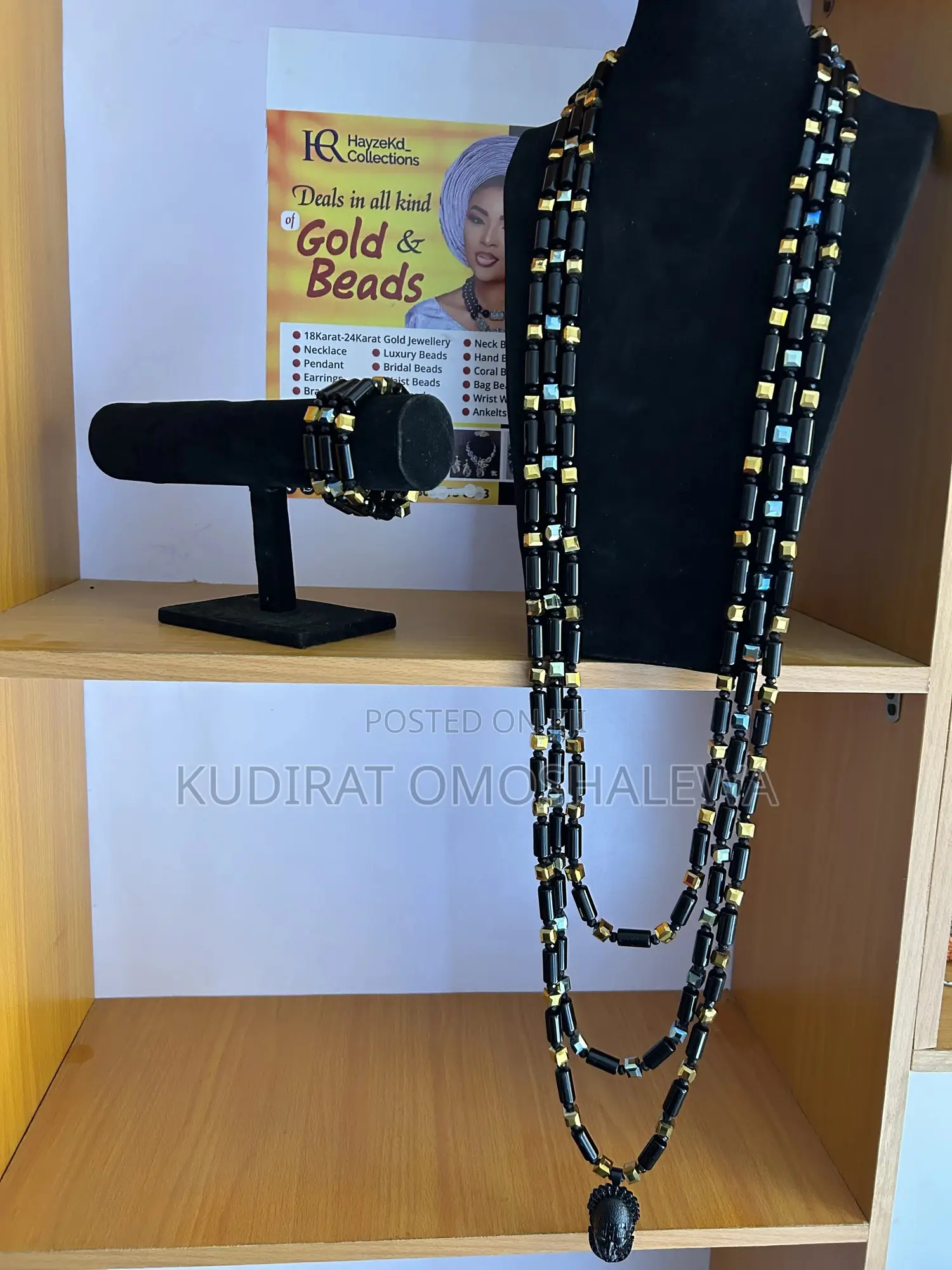 Men’S 3sets Beads With 3bracelets