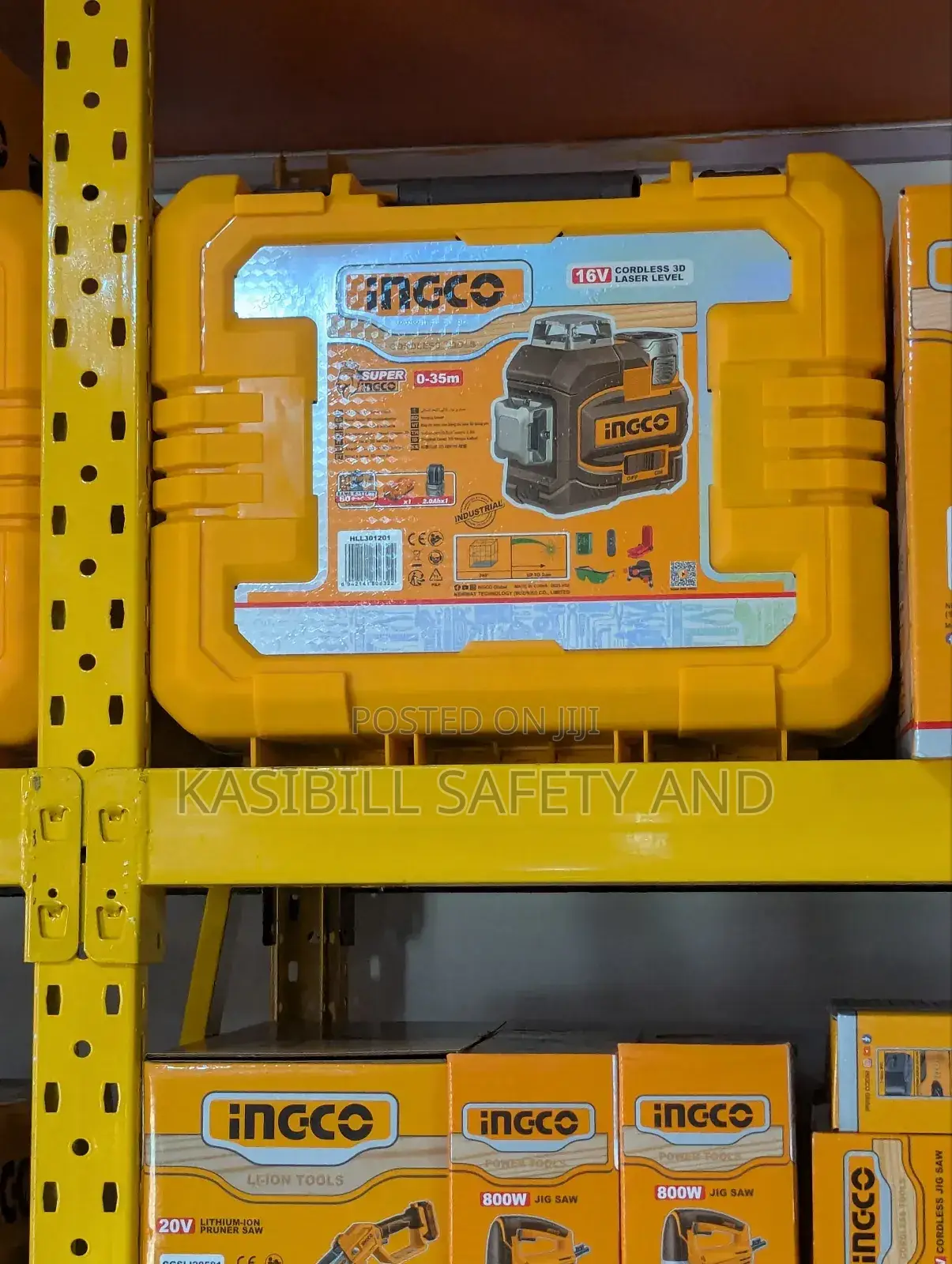 Ingco 16v Cordless 3d Self-Leveling