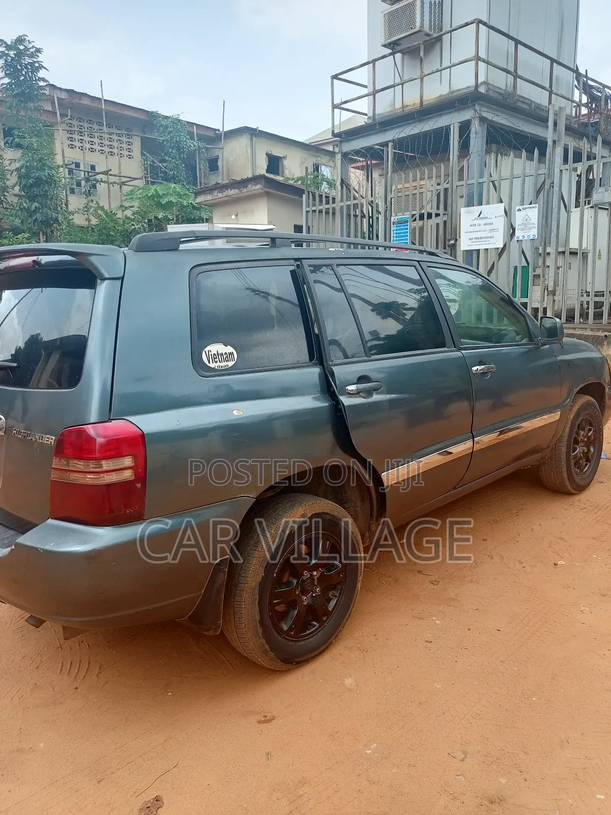 Toyota Highlander 2004 Gray
