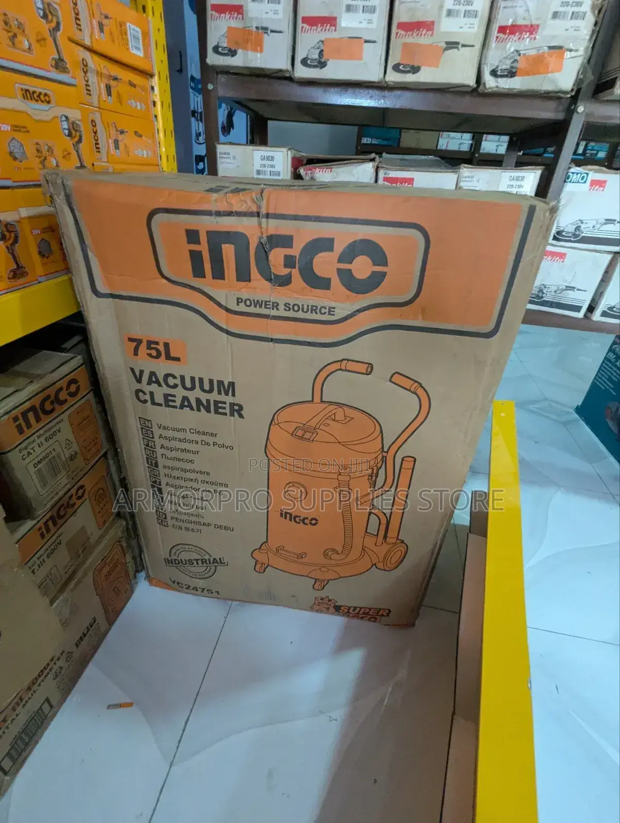 Ingco Industrial Wet Dry Vacuum Cleaner