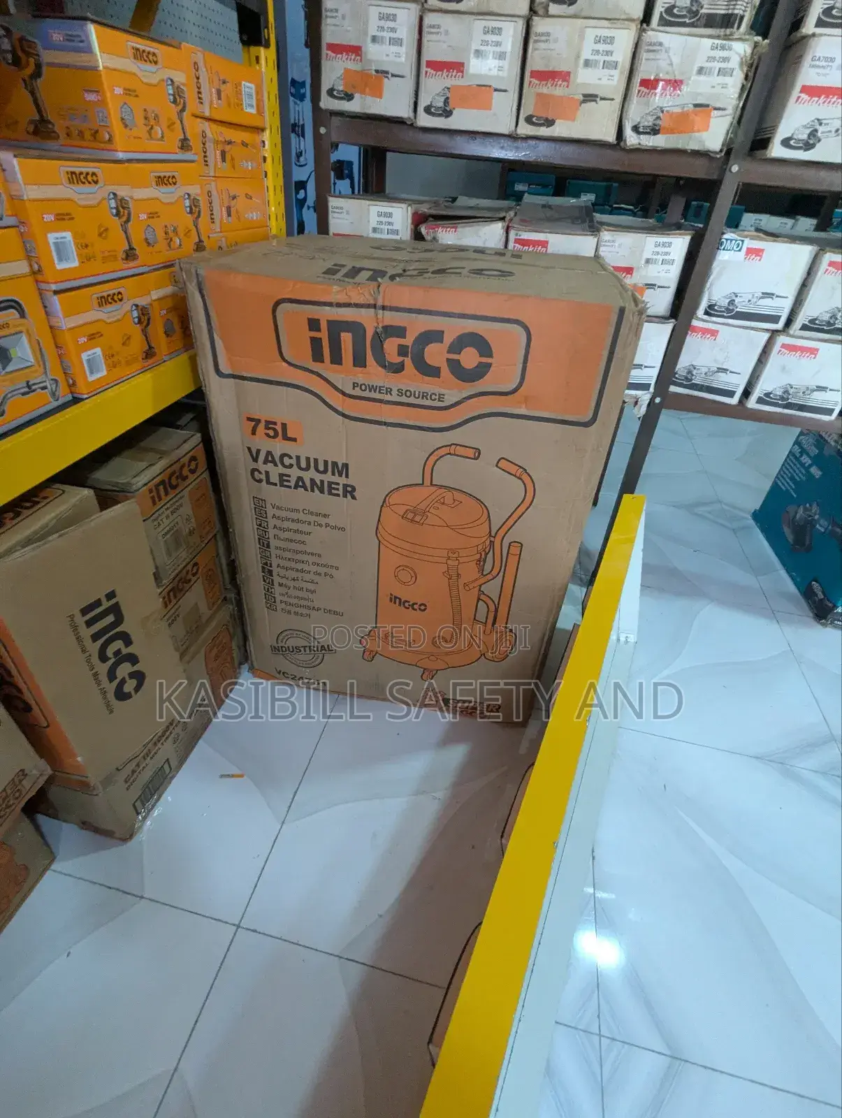 Ingco Industrial Wet Dry Vacuum Cleaner