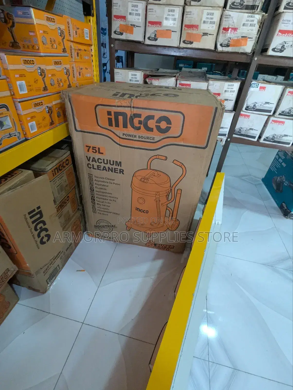 Ingco Industrial Wet Dry Vacuum Cleaner