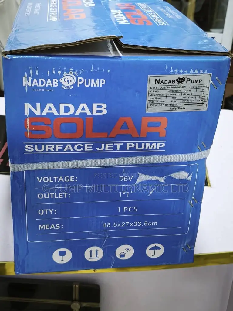 The Original Nadab Solar Surface Pump