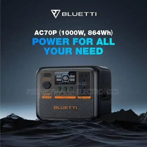 Bluetti 1000w 864wh Portable Power Station Ac70p